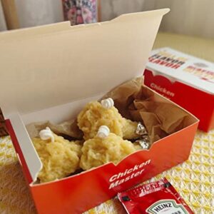 Fried Chicken Shaped Funny Soy Wax Scented Candle Gift Candle Set for Your Lovers