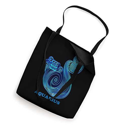 Aquarius Gifts Funny Zodiac Sign Birthday Tote Bag