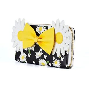 Loungefly Disney Minnie Mouse Daisies Zip-Around Wallet Minnie Mouse One Size