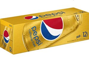 pepsi caffeine free cans, 12 count, 12 fl oz cans