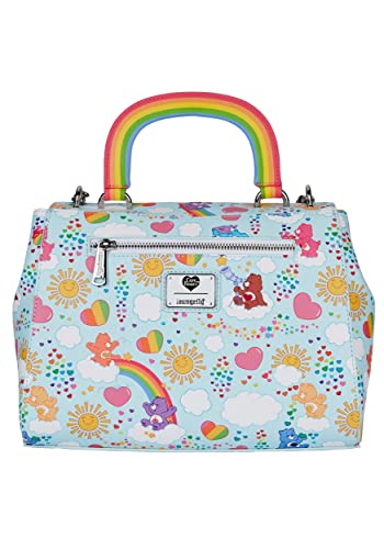 Loungefly Care Bears Aop Rainbow Handle Crossbody Care Bears One Size