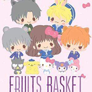 Trends International Fruits Basket x Hello Kitty and Friends - Group Wall Poster