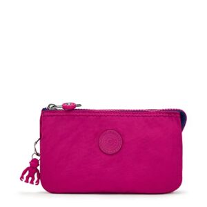 kipling creativity l large multi-use pouch (pink fuchsia)