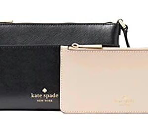 Kate Spade New York Sadie Leather Zip Top Crossbody (Black)