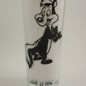 Pepsi Collector Series Glass, Pepe Le Pew 1973