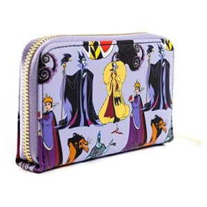 Loungefly Wallet, Disney Villains, Maleficent Ursula Evil Queen Hades Scar