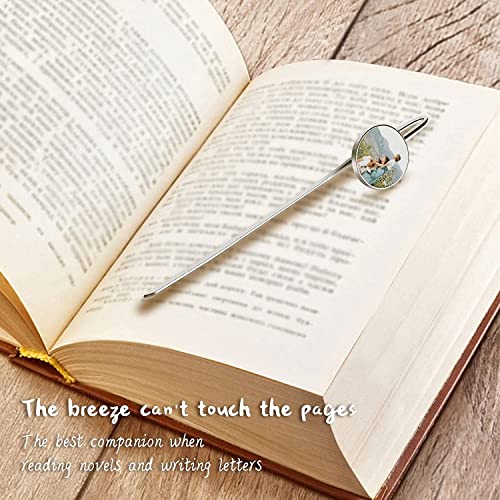 Custom Metal Bookmarks Personalized Book Marker Add Your Photo Logo Name Text Stainless Bookmark Gift for Students Book Reading Lover Commemorate (1.2")