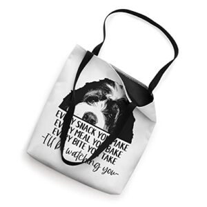 Bernedoodle I'll Be Watching You Bernedoodle Dog Lovers Gift Tote Bag