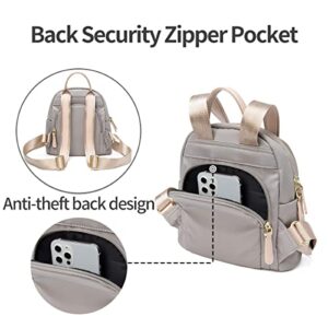OFIHANLY Mini Backpack for Women Cute Fashion Anti Theft Nylon Travel Bag for Teen Girls