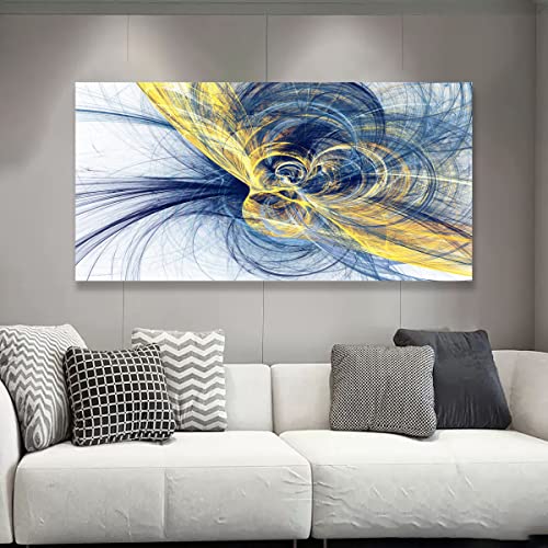 Abstract Pictures Canvas Wall Art for Living room Bedroom or Bathroom Wall Decor,Abstract art Wall Art Print Paitnings for home Decor,Line drawings Waterproof Stretched Ready to Hang-20x40inches