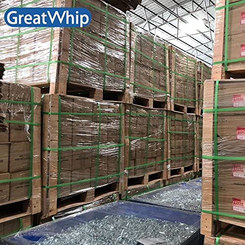 GreatWhip Whipped Cream Charger 600 Count / 1 Box Original Flavor Overstocked 5 Years Shelf Life Whip Cream Tank Cartridges