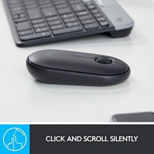 Logitech Pebble i345 Wireless Bluetooth Mouse for iPad - Graphite