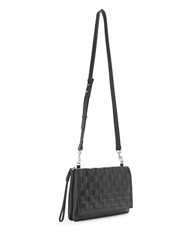 Vince Camuto womens Corah Large Crossbody, Black, One Size US