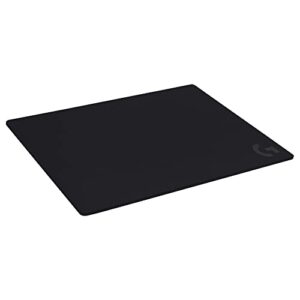 logitech g740 large thick gaming mouse pad, optimized for gaming sensors, moderate surface friction, non-slip mouse mat, mac and pc gaming accessories, 460 x 600 x 5 mm