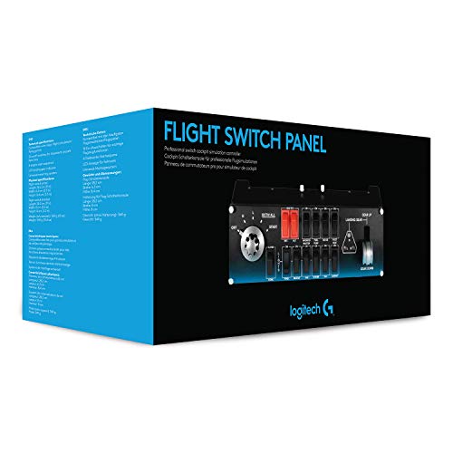 Logitech G USB Pro Flight Switch Panel, WHITE