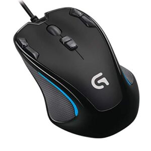 Logitech G300s Optical Ambidextrous Gaming Mouse – 9 Programmable Buttons, Onboard Memory