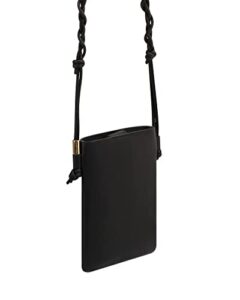 vince camuto vanah small crossbody, black