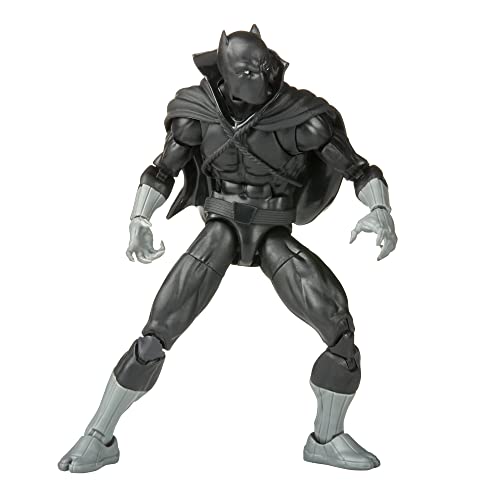 Marvel Legends Series Classic Comics Black Panther 6-inch Action Figure Toy, 2 Accessories, 1 Build-A-Figure Part