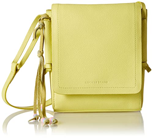 Lucky Brand womens Atri Crossbody, Sunny Lime, One Size US