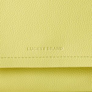 Lucky Brand womens Atri Crossbody, Sunny Lime, One Size US