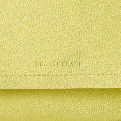 Lucky Brand womens Atri Crossbody, Sunny Lime, One Size US