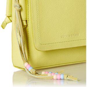 Lucky Brand womens Atri Crossbody, Sunny Lime, One Size US