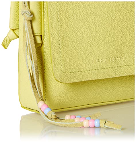 Lucky Brand womens Atri Crossbody, Sunny Lime, One Size US