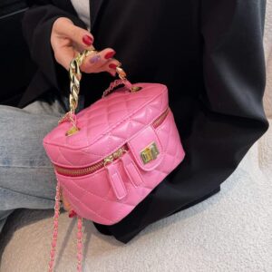 YBNGUAA 2022 New Diagonal Bag - Shoulder Bag for Women, Lingge embroidery fashion handbag/Leather Shoulder Bag Ladies Handbag (A)