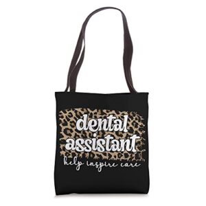 dental assistant appreciation dental assistant tote bag