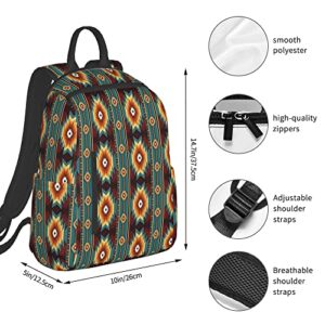 SWEET TANG Backpack Purse for Women Compatible with Ethnic Navajo Native American Southwestern Rucksack Anti-theft Handbag Travel Bag