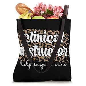 Clinical Instructor Appreciation Tote Bag