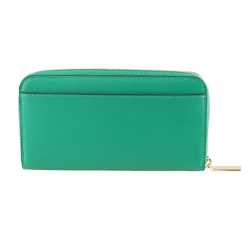 New Kate Spade Staci Large continental wallet Saffiano Leather (wintergreen)