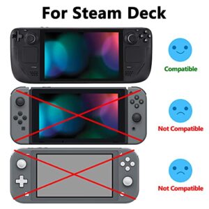 BURSTNINJA 2 Pack Screen Protector for Steam Deck, Anti-Scratch Bubble Free Transparent HD Clear Protector Film for Steam Deck Handheld Gaming PC