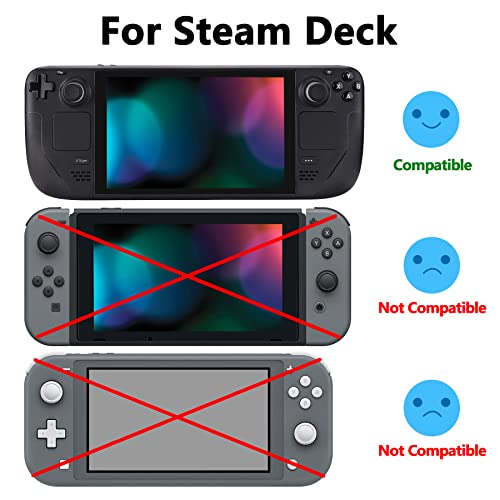 BURSTNINJA 2 Pack Screen Protector for Steam Deck, Anti-Scratch Bubble Free Transparent HD Clear Protector Film for Steam Deck Handheld Gaming PC