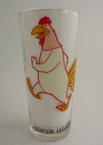 pepsi collector series glass, foghorn leghorn 1973