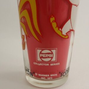 Pepsi Collector Series Glass, Foghorn Leghorn 1973