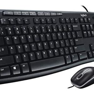 Logitech Media Combo MK200 Full-Size Keyboard and High-Definition Optical Mouse