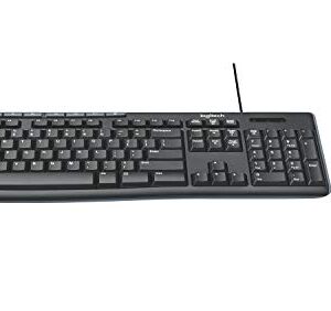 Logitech Media Combo MK200 Full-Size Keyboard and High-Definition Optical Mouse