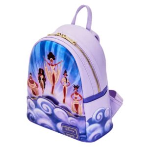 Loungefly Disney Hercules Muses Clouds Womens Double Strap Shoulder Bag Purse