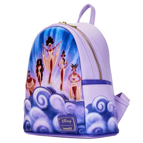 Loungefly Disney Hercules Muses Clouds Womens Double Strap Shoulder Bag Purse