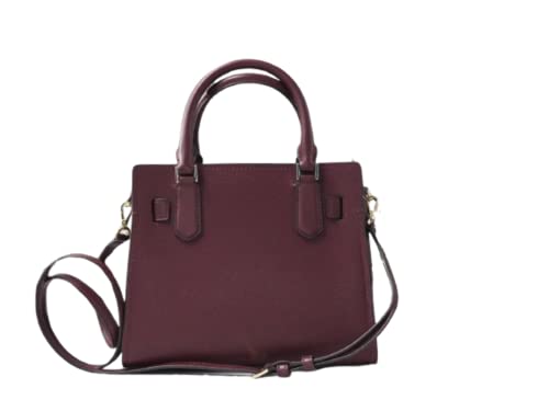 Michael Kors Small Merlot Hamilton Leather Satchel