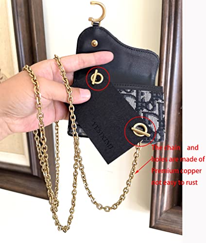 Saddle Card Hold Conversion Kit with Copper Chain/Felt Insert (120CM)