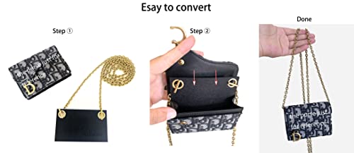 Saddle Card Hold Conversion Kit with Copper Chain/Felt Insert (120CM)