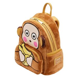 Loungefly Sanrio Monkichi Cosplay Womens Double Strap Shoulder Bag Purse