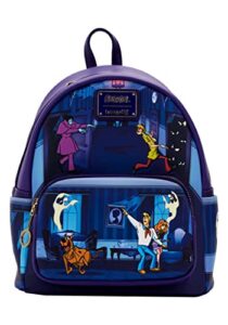 loungefly scooby doo monster chase womens double strap shoulder bag purse