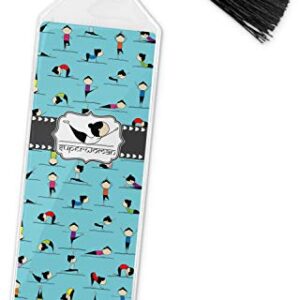 Yoga Poses Book Mark w/Tassel (Personalized)