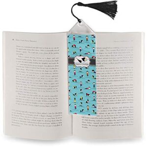 Yoga Poses Book Mark w/Tassel (Personalized)