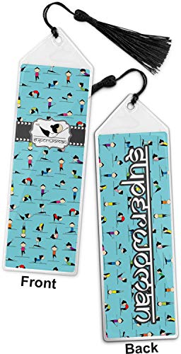 Yoga Poses Book Mark w/Tassel (Personalized)