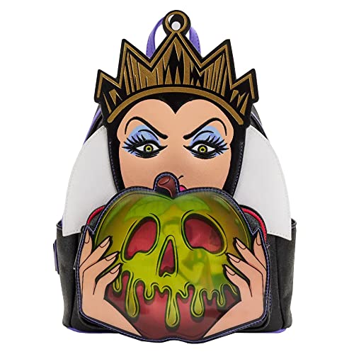 Loungefly Disney Villains Evil Queen Apple Womens Double Strap Shoulder Bag Purse