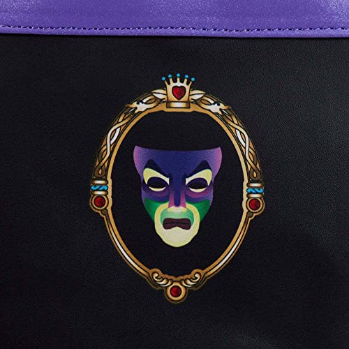 Loungefly Disney Villains Evil Queen Apple Womens Double Strap Shoulder Bag Purse